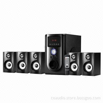5.1CH Computer Speaker with USB, SD Card Reader and FM Radio